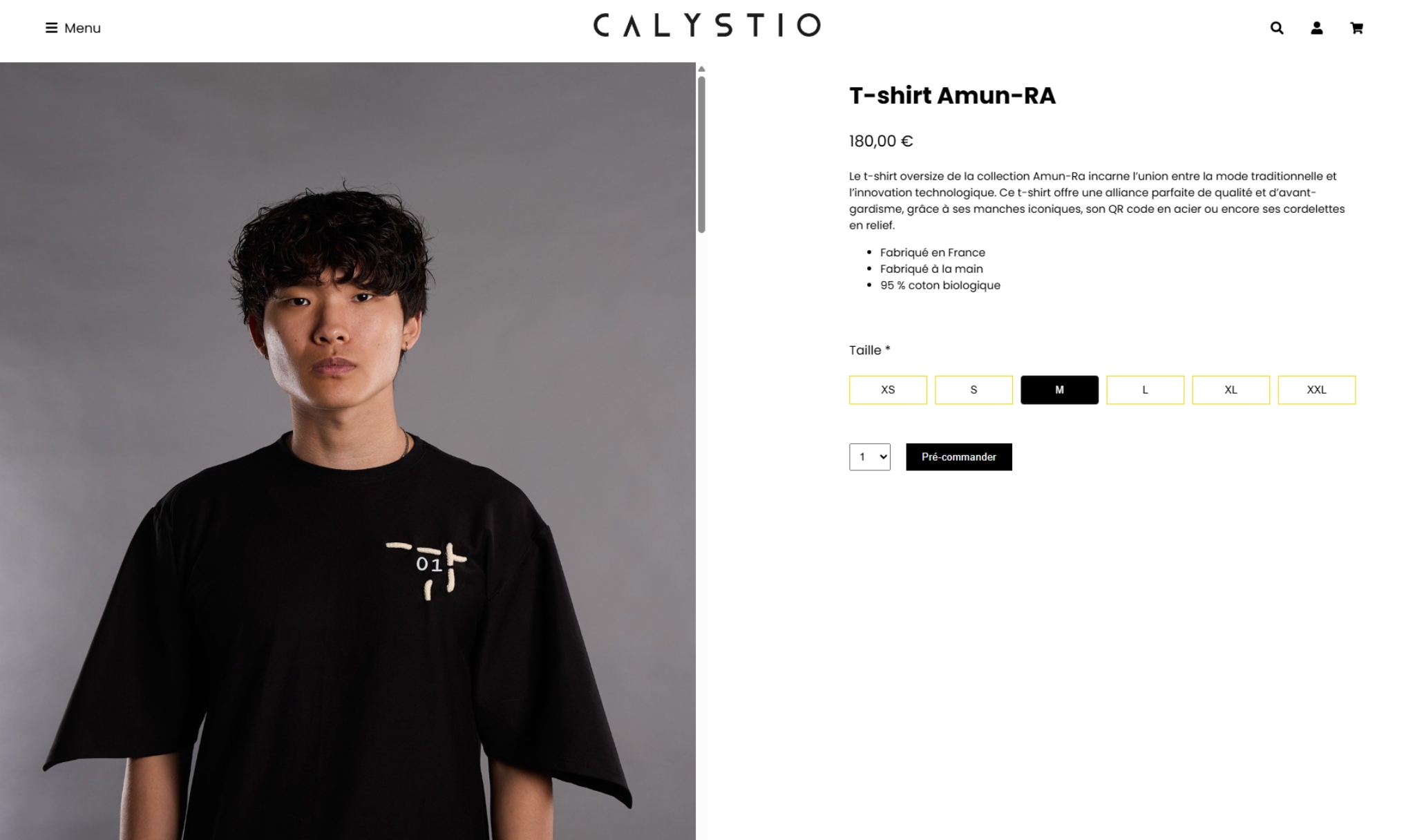 Capture d'écran d'un site web avec une mise en page innovante conçu par Sigar