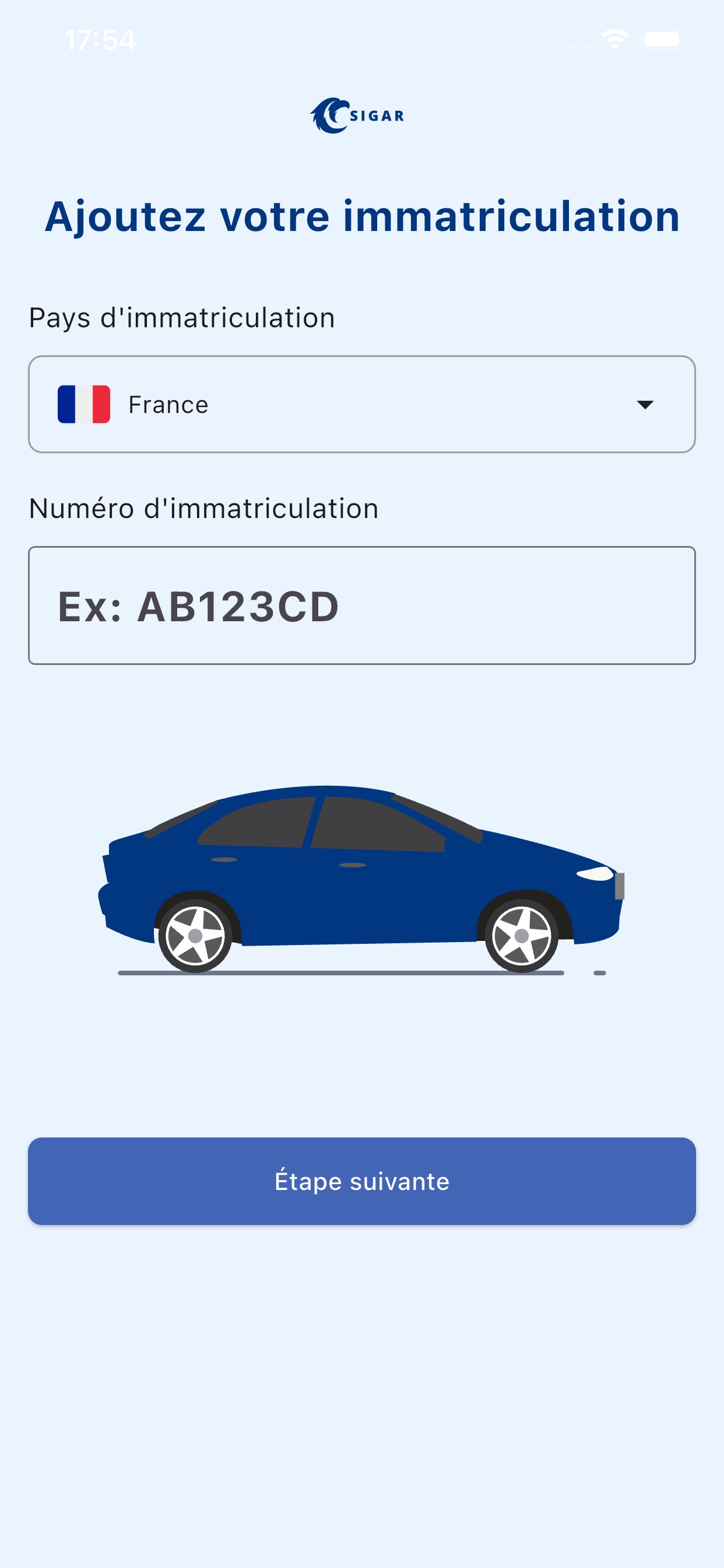 Vérification par plaque